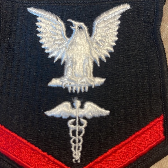 Vintage Embroidered US Navy Patch - Picture 2 of 4